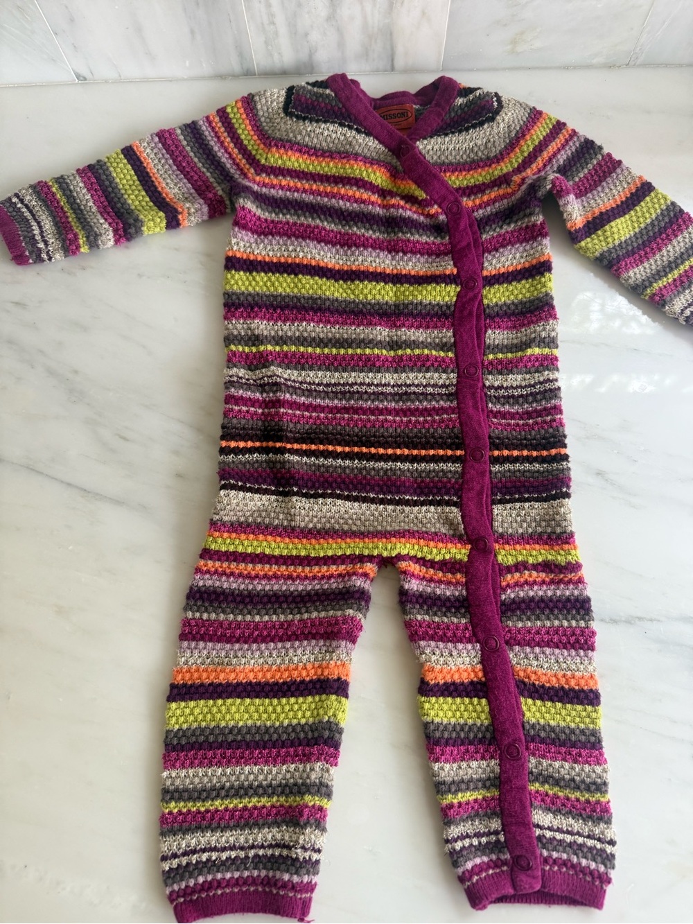 GUC Missoni for Target Kids' Multi Playsuit-romper Size 6-12 months